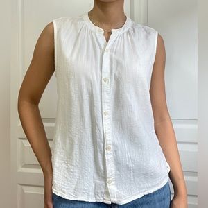 Old navy button up top